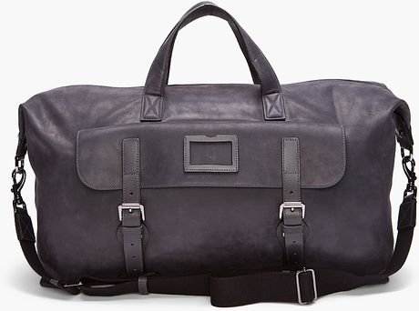 Mulberry Rockley Holdall in Gray for Men (gunmetal) - Lyst