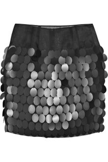 Stella McCartney Paillette Silk-organza Skirt - Lyst