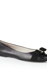 Ferragamo Varina Leather Flat