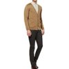 Balenciaga Woolblend Cardigan in Brown for Men - Lyst