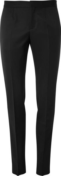 Burberry Prorsum Classic Wool Tuxedo Trousers in Black for Men - Lyst