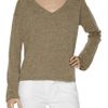 Zoe Tees Cottonblend Knit Sweater in Brown - Lyst