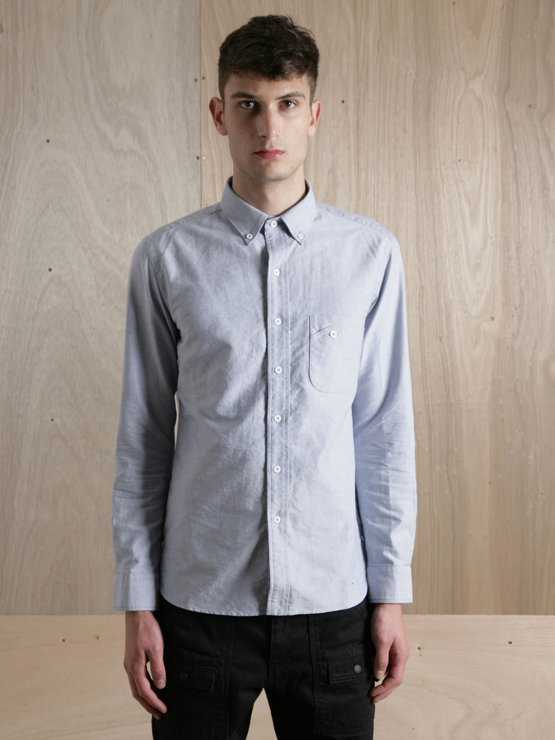 Nonnative Mens Heavy Cotton Oxford Shirt in Blue for Men Lyst