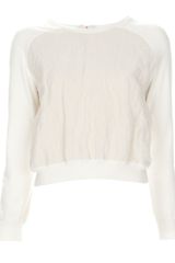 Carven Cropped Jumper