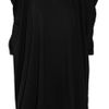 Complexgeometries Draped Cottonjersey Oversized Tshirt in Black - Lyst