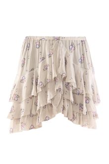 Etoile Isabel Marant Flower Print Skirt - Lyst