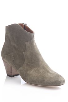 Isabel Marant Curved Top Ankle Boots - Lyst