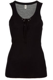 L'Agence Lace Front Vest - Lyst