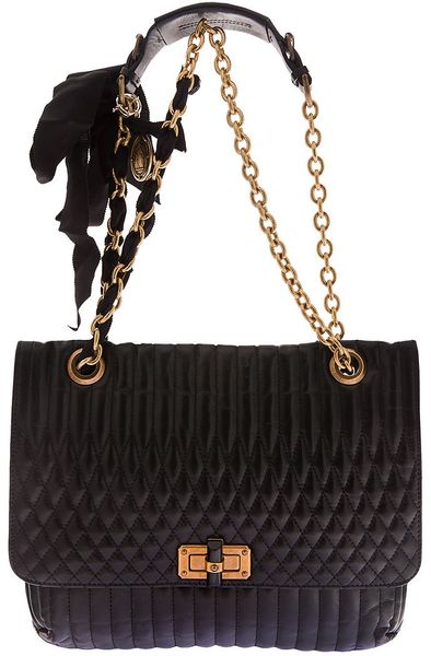 Lanvin Quilted Bag in Black - Lyst