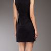 Marios Schwab Fitted Sleeveless Dress in Black - Lyst