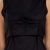 Marios Schwab Fitted Sleeveless Dress in Black - Lyst