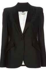 Alexander McQueen Wool Tuxedo Jacket