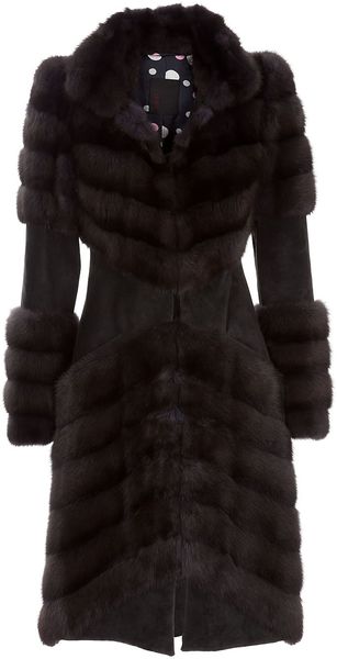 Liska By Thomas Kirchgrabner Sable Coat - Lyst