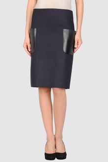 Celine Knee Length Skirt - Lyst