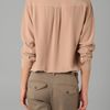 Equipment Signature Blouse in Beige (camel) - Lyst