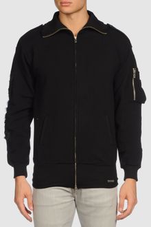 John Galliano Zip Sweatshirt - Lyst