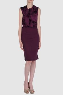 Lanvin Short Dress - Lyst
