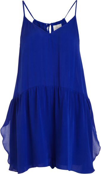 Mason by Michelle Mason Tank Romper - Lyst