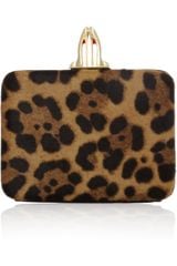 Christian Louboutin Dancing Queen Calf-hair Box Clutch