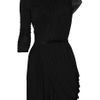 Alexander Wang Asymmetric Finejersey Dress in Black - Lyst