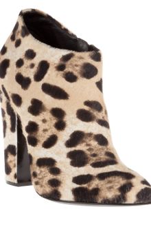 Giuseppe Zanotti Pony Skin Ankle Boot - Lyst
