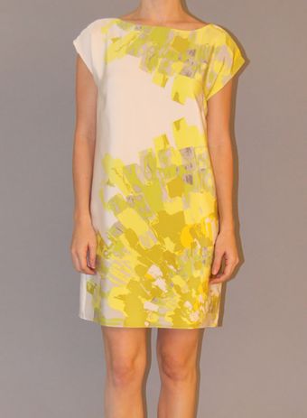 Tibi  Blossom Shift Dress - Lyst