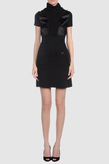 Class Roberto Cavalli Short Dress - Lyst