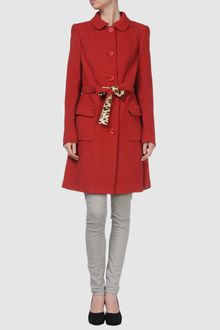 Class Roberto Cavalli Coat - Lyst