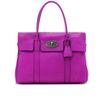 Mulberry Bayswater Leather Bag in Pink - Lyst