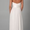 Notte By Marchesa Strapless Chiffon Gown with Pleated Bodice in White - Lyst