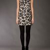 Tibi Animal Print Dress in Animal - Lyst