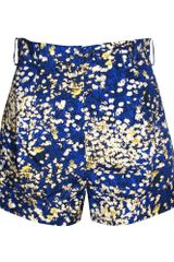 Cacharel Flower Print Shorts