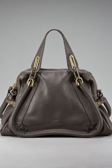 Chloé Paraty Calfskin Satchel, Medium - Lyst