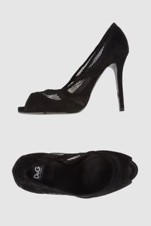 D&G Pumps with Open Toe - Lyst