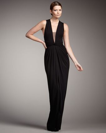 Robert Rodriguez Black Label Rosie V-neck Gown - Lyst