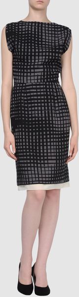 Vionnet Short Dress - Lyst