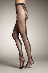 Wolford Estelle Fishnet Tights