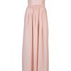 Zimmermann Rouched Bustier Dress in Pink - Lyst