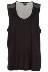 McQ by Alexander McQueen Sheer Back Vest Top