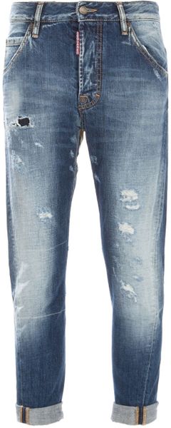 Dsquared2 Kenny Twist Jean in Blue (denim) - Lyst