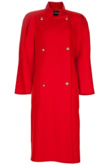 Louis Feraud Vintage Round Shoulder Coat - Lyst