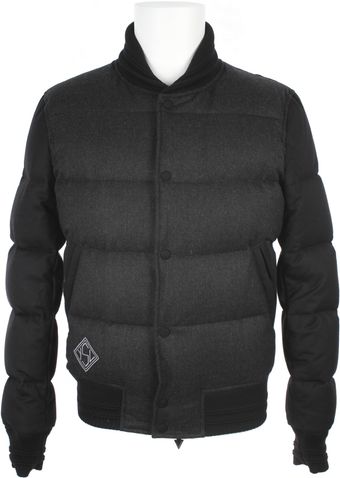  Charcoal Flanel Zipped Jacket 