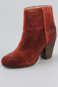 Rag & Bone Classic Newbury Suede Booties - Lyst