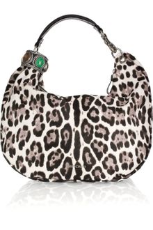 Jimmy Choo Solar Leopard-print Calf Hair Hobo Bag - Lyst