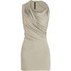 Rick Owens Lilies Drape Front Top in White (pearl) - Lyst