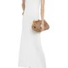 Calvin Klein Collection Gabriella Jersey Gown in White - Lyst
