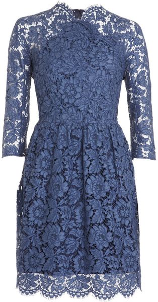Carven Lace Dress - Lyst