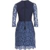 Carven Lace Dress in Blue (navy) - Lyst