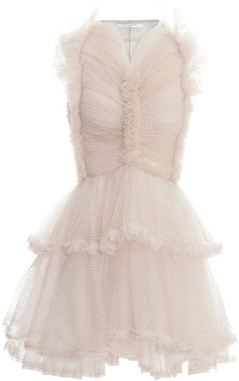 Givenchy Tiered Ruffle Dress - Lyst