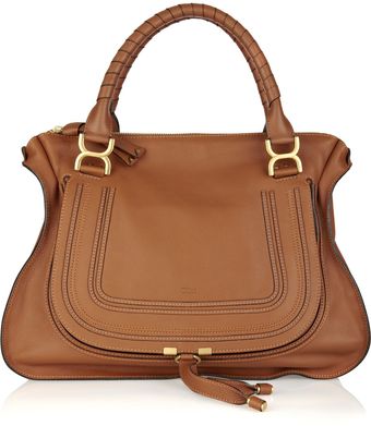 Chloé The Marcie Large Leather Tote - Lyst
